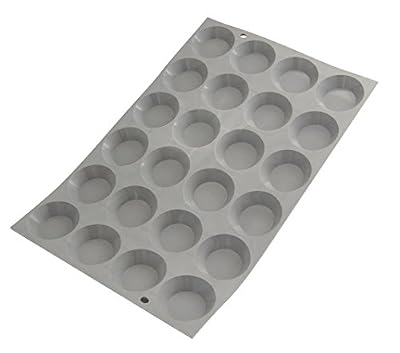 DE BUYER -1853.01D -elastomoule mini tartelette 24e. ø 45