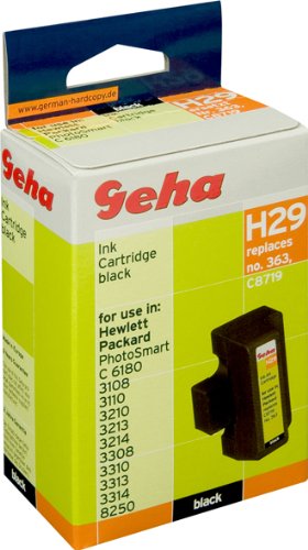 Preisvergleich Produktbild Geha Tintenpatrone für HP ersetzt Nr. 363XL schwarz