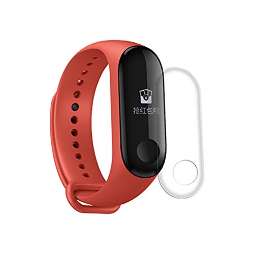 Preisvergleich Produktbild Yusell Transparenter klarer Schirm-Schutzfilm für Armband Xiaomi Mi Band 3