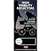 Pogu High Visibility Pushchair/Buggy Reflector (Black)