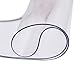 Produktbild YouPue Pvc Folie Abwaschbare Folie Schutztischdecke Weich Glass Tabelle Matten Schutzmatte Tischmatte Transparent Schreibtisch Tabellen Pads Tischdekoration Tischdecke Wasserdichte Abdeckungen 70cm x 140cm