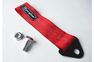 GOINGFAST 159900101 - Rennsport Racing Abschleppband Abschlepp Schlaufe Motorsport Tow Hook tomo Strap