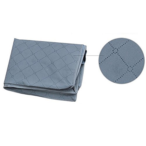 Spring2014 Aufbewahrungstasche für Decken, Kissen, Kleidung, Bambusfaser, Grau Grau - 2