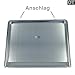 Produktbild Bosch Siemens 114538 00114538 Backblech Blech Ofenblech Backofenblech Kuchenblech Fettpfanne Aluminium 23x380x320mm Mikrowelle Ofen auch für HMZ19BB HZ8055 Neff Z6380X0 Imperial Küppersbusch Miele