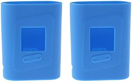 RAYEE Protective Silicone Case Cover Wrap Hostler for SMOK AL85 85W Mod 2-pack (Blue)