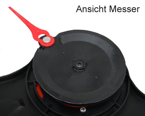 IKRA Akku Rasentrimmer IART 2520 LI, inklusiv Akku und Ladegerät 20 V, Schnittkreis 250 mm, Nylonmesser für scharfen Schnitt - 4