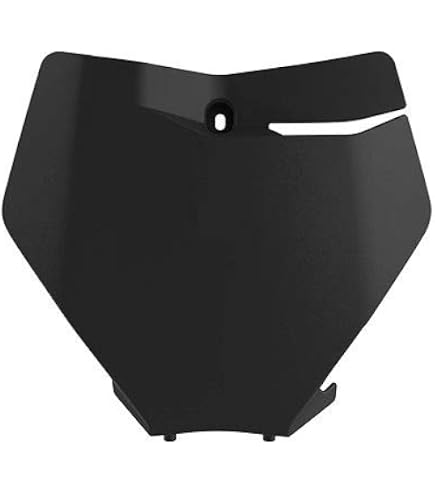 POLISPORT 8680600004 - Tabella portanumero replica OEM realizzata in plastica lucida resistente e durevole compatibile con le moto Honda in colore nardo grigio
