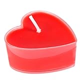 Leisial 9 Stück Herz Teelicht Set Kreative Kerze...