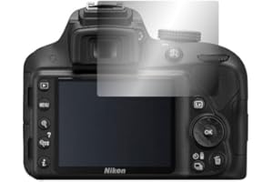 Slabo 2 x folia ochronna na wyświetlacz kompatybilna z Nikon D3300 folia ochronna folia ochronna folia Crystal Clear Clear