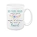 Produktbild Floral Good Sayings Mug BEST FRIENDS FOREVER NEVER APART MAYBE IN DISTANCE BUT NEVER AT HEART 11oz-Gift For Men & Women Present Idea For Dad,Mom,Husband,Wife,Boyfriend,Girlfriend,Coworkers