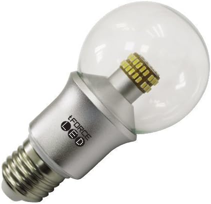 tForceLED 9 Watt E27 Energy Efficiency Light Bulb Extra Bright Warm White Clear Cover