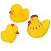 1Set HENGSONG Kids Baby Rubber Float Sqeeze Sound Animals Toys Bath Play Toys