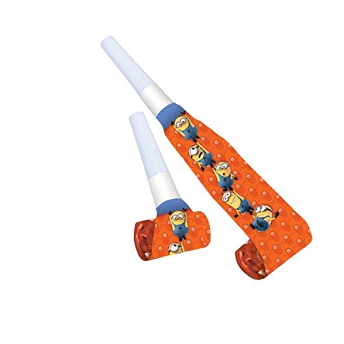 6 Luftrüssel * MINIONS * von Riethmüller // Geburtstag Kinder Kindergeburtstag Party Kinderparty Deko Mottoparty Partytröten