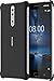 Price comparison product image Nokia Soft Touch Case CC-801 for Nokia 8, Black - suitable for Nokia 8