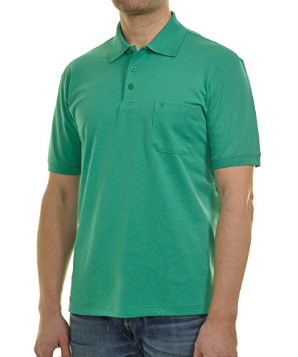 Preisvergleich Produktbild Ragman Kurzarm Softknit Poloshirt M, Gras-grün-037