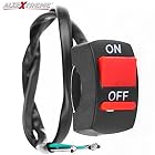 AllExtreme Universal Handlebar Mounting Switch DC 12V for Motorbike Fog Lamp Headlight Electrical System