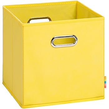 Zeller 14134 Aufbewahrungsbox, Vlies, ca. 28 x 28 x 28 cm, grün: Amazon