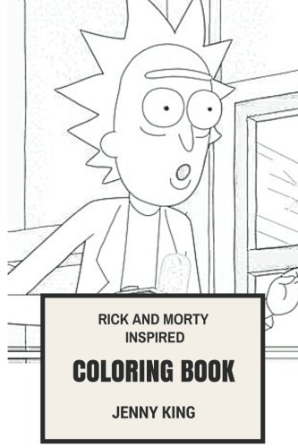 Rick and Morty Inspired Coloring Book: Philosophocal Science Fiction A