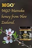BEE NATURAL Manuka Honig / Miel de Manuka MGO® 600+ 250gr. MANUKA HONIG IN EINEM ECHTGLAS GLAS.