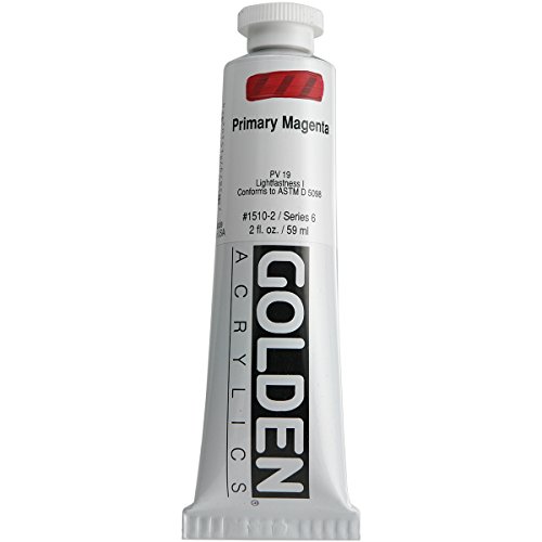 Wandbild Golden Heavy Body Acrylfarbe 2 Oz – Primäre Kamera Magenta
