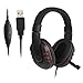 Produktbild Ulable Leder USB Wired Stereo-Mikrofon Kopfhörer Mikrofon Headset für Sony PS3 PS4 PC GAME