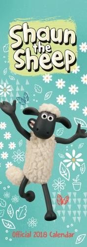 Preisvergleich Produktbild Shaun The Sheep Official Slim 2018 Calendar (Slim Calendar 2018)