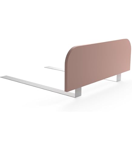Uisebrt Bedhekje voor kinderen, 60 cm, 5 gaten, in hoogte verstelbaar, valbescherming voor kinderen, kinderbedhekje voor familiebed en kinderbed, 120 cm, zeegroen, 2 stuks