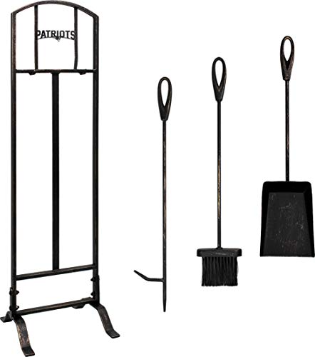 Preisvergleich Produktbild Imperial Offiziell Lizenziertes NFL Merchandise: New England Patriots Kaminbesteck