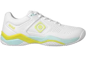 Izas Rockford Zapatillas de Padel para Hombre y Mujer con Cordones y Suela Antideslizante. Deportivas Acolchadas, Ligeras y Transpirables de Alto Rendimiento. Zapatos Unisex para Pádel