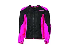 ScorpionExo Verano Women's Textile Sport Motorcycle Jacket (Pink, Small)