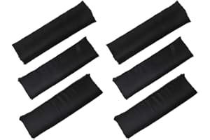 Multibros Lot de 6 protège-coins pour bande tempête - Protection pour auvent et auvent - Empêche les dommages causés par les sangles de tempête - Résistant aux intempéries et aux UV - Convient pour