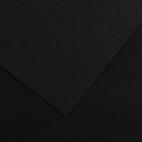 Canson 200040217 Iris Vivaldi glattes, farbiges Papier, A3, schwarz 38 - 2