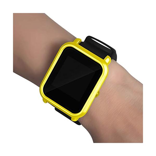 Protector para xiaomi huami amazfit bip Youth,❤️ riou Suave de TPU de Silicona Smartwatch Protector Funda de protección… - Image 3