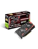 ASUS EX-GTX1050-O2G - Tarjeta gráfica (NVIDIA GeForce GTX 1050, 2 GB GDDR5, 7680 x 4320 Pixeles, 1404 MHz, 1518 MHz, 7680 x 2160 Pixeles) color negro
