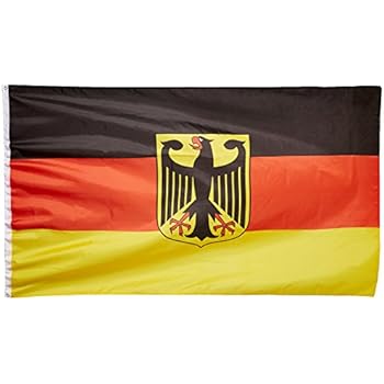 Fahne/Flagge Deutschland mit Adler NEU 150 x 250 cm: Amazon.de: Garten