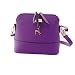 Produktbild Loveso-Taschen Damen elegante Neuer Frauen-Kurier-Beutel-Weinlese -Kleine Shell-Leder-Handtasche Umhängetasche_Lila
