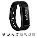 Produktbild Bluetooth Fitness Tracker, Omorc Sport Armband I5 Plus SmartWatch OLED Uhr Aktivitätstracker smart bracelet mit Schlafmonitor, Schrittzähler, Kalorienzähler, SMS Anrufe Reminder für iPhone Samsung iOS und Android Smartphones - Schwarz