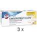 Produktbild 3x30 Emser Pastillen Halstabeletten. Ohne Menthol, Zuckerfrei, zur Anwendung bei Halsschmerzen und Hustenreiz, Homöopathieverträglich