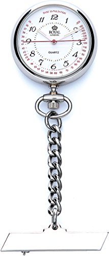 Royal London Krankenschwester/Arzt Broschenuhr an Kette 21019-01