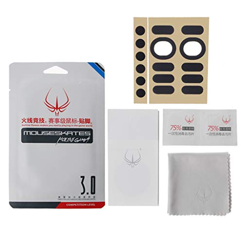 Qianqian56 2 Sets/Pack Original Hotline Games Competition Level Mouse Feet Mouse Skates Gildes