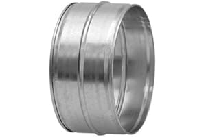 I-sells Metal Ducting Male Sleeve Connector 200mm / 8 inch Standard Coupling
