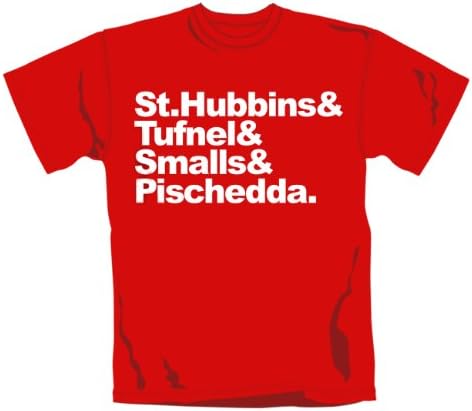 Sipnal Tap - Names Men's T-Shirt Red X-Large