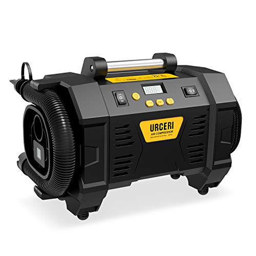 URCERI Auto Air Compressor Pump 2-in-1 Portable Digital Tyre Inflator Deflator 12V 150 PSI Lightweig URCERI Auto Air Compressor Pump 2-in-1 Portable Digital Tyre Inflator Deflator 12V 150 PSI Lightweig