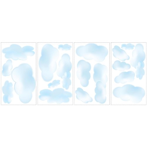 RoomMates – Wandsticker Wolken 19 Stück - 2
