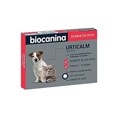 BIOCANINA URTICALM SOIN DU PRURIT, DEMANGEAISON POUR CHIENS ET CHATS / BIOCANINA
