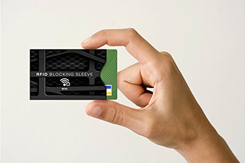 Fundas de bloqueo Matana  Protectores para prevenir RFID  Protectores para pasaporte  tarjetas de cr  dito y d  bito   10   2 unidades 