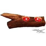 Teelichthalter, Kerzenständer, Tischdekoration aus massivem Holz, Deko, Geschenk Ostern