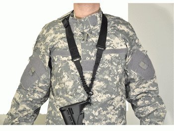 Swiss Arms Sangle 1 Point élastique/c120 Noir