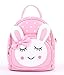 Produktbild Kinderrucksack Bunny Babyrucksack Schule Tasche Rucksack for Kinder Baby Jungen Mädchen Kleinkind (Rosa)