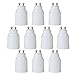 Produktbild GreenSun Lampensockel Adapter Lampenfassung Konverter GU10 Fassung auf E27 Lampensockel für LED Halogen Energiespar Lampen 10 Stück